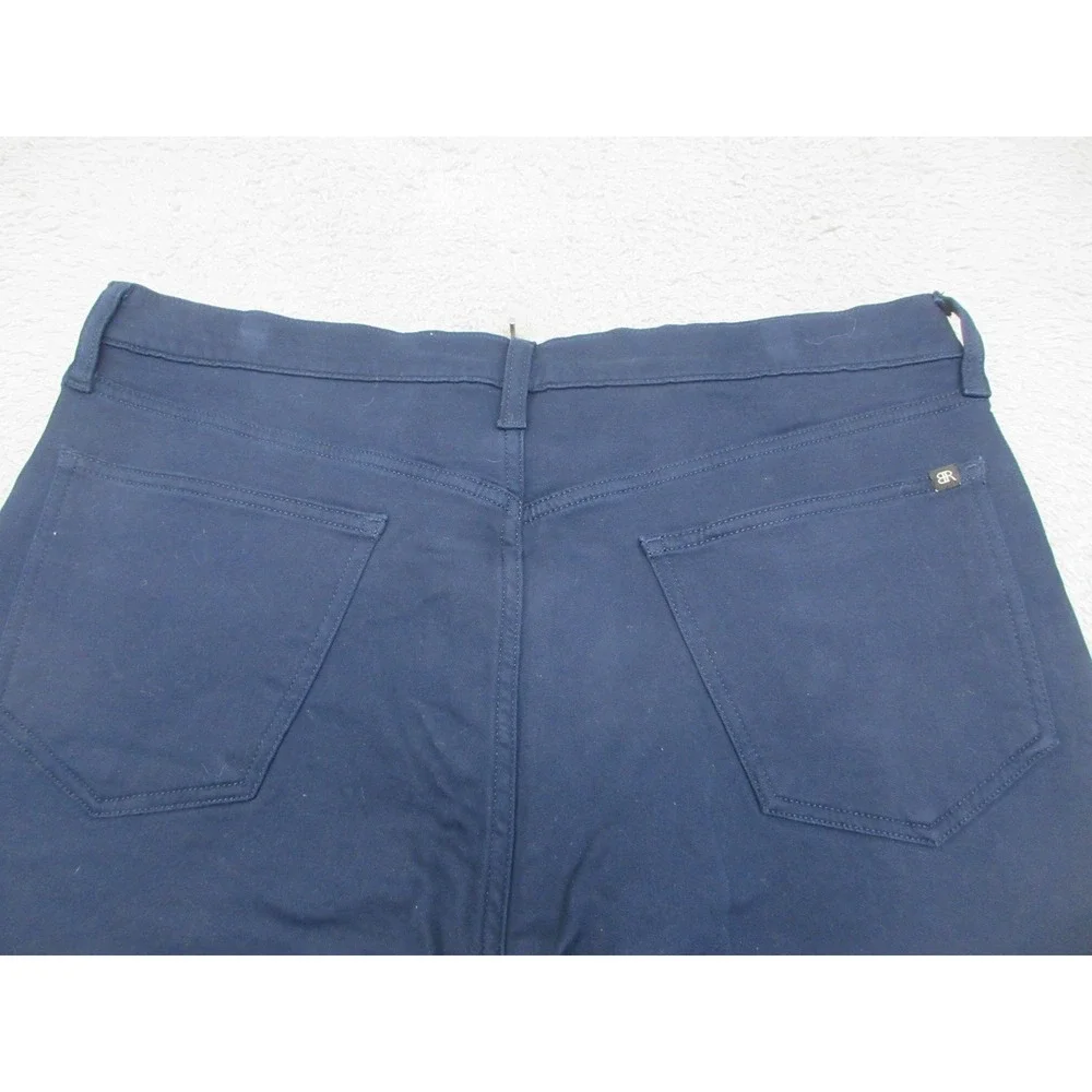 Banana Republic 5 Pocket Pant Jeans Mens 36x32 Blue Dark Wash Denim Slim Stretch